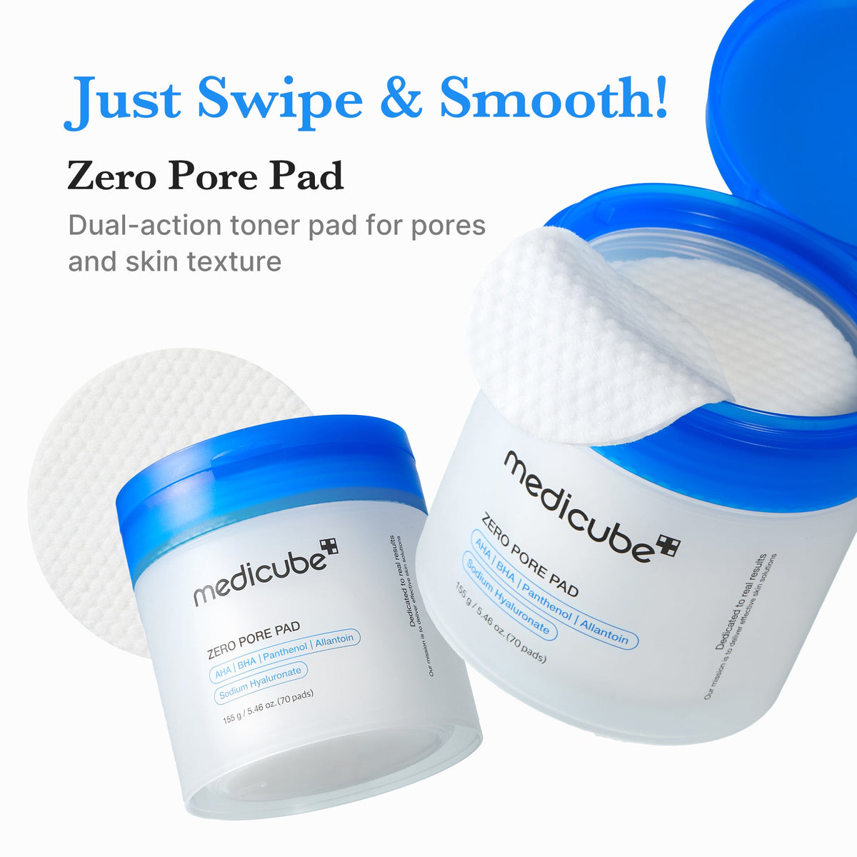 Medicube Zero Pore Pads dual-textured pads
